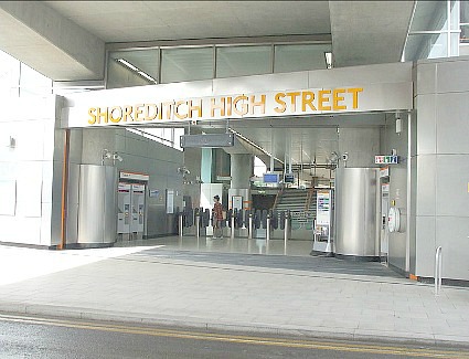 Shoreditch High Street Train Station, London